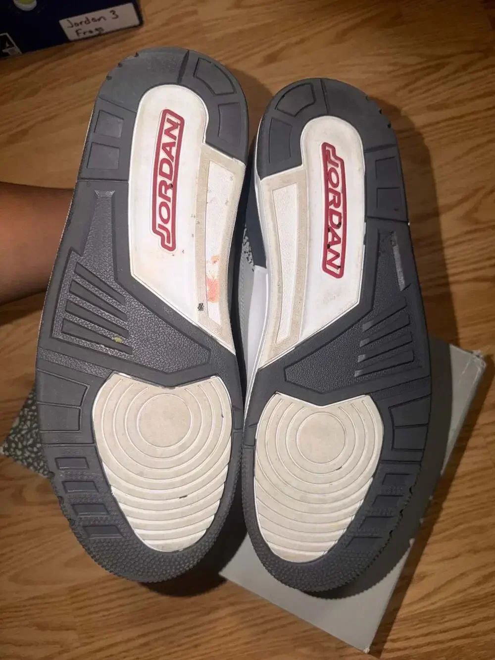 Jordan Retro 3 Cool Grey (2021) CT8532-012‼️SHIP FAST‼️ SZ 13M CLEANN 🧼
